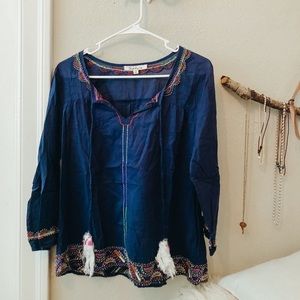 Embroidered Long Sleeve